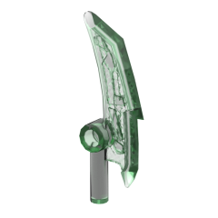 Weapon Blade with Bar (Ninjago Jade Blade) #18950