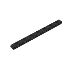 15 Hole Steering Beam #71710 Black Gobricks