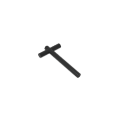Lightsaber Blade with Cross #21699 Black Gobricks