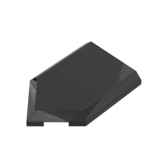 Tile Special 2 x 3 Pentagonal #22385 Black