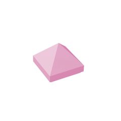 Slope 45 1 x 1 x 2/3 Quadruple Convex #22388 Bright Pink