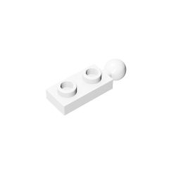 Plate Special 1 x 2 with End Towball #22890 White