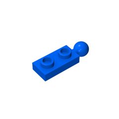 Plate Special 1 x 2 with End Towball #22890 Blue