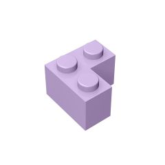 Brick Corner 1 x 2 x 2 #2357 Lavender