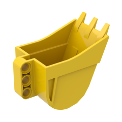 Technic Digger Bucket 4 x 7 #24120 Yellow