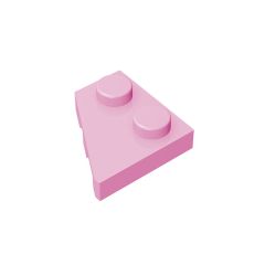 Wedge Plate 2 x 2 Left #24299 Bright Pink
