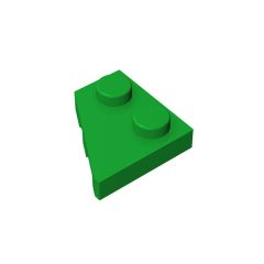 Wedge Plate 2 x 2 Left #24299 Green