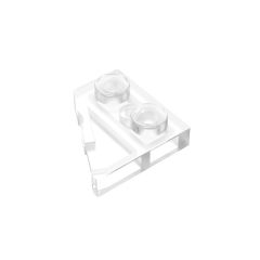 Wedge Plate 2 x 2 Left #24299 Trans-Clear