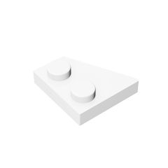Wedge Plate 2 x 2 Right #24307 White