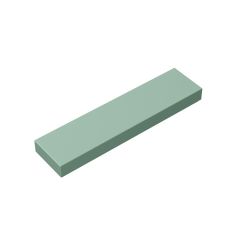 Tile 1 x 4 with Groove #2431 Sand Green 10 pieces