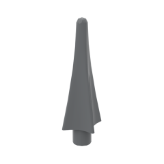 Weapon Spear Tip with Fins #24482