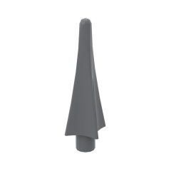 Weapon Spear Tip with Fins #24482