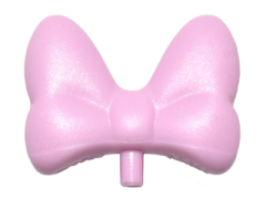 Headwear Accessory Bow Large with Small Pin #24634 Bright Pink