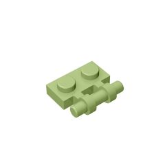 Plate Special 1 x 2 Side Handle -Free Ends #2540 Olive Green 1 KG [Black Friday]