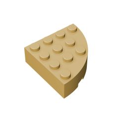 Brick, Round Corner 4 x 4 Full Brick #2577