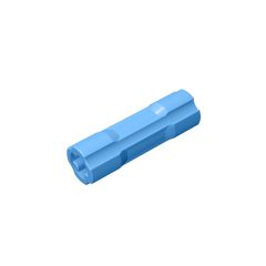 Technic Driving Ring Connector Smooth [4 rounded side walls] #26287 Medium Blue
