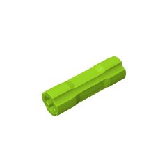 Technic Driving Ring Connector Smooth [4 rounded side walls] #26287 Lime