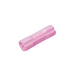 Technic Driving Ring Connector Smooth [4 rounded side walls] #26287 Bright Pink