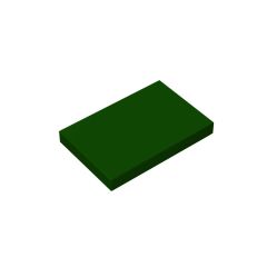Flat Tile 2 x 3 #26603 Dark Green