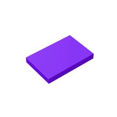 Flat Tile 2 x 3 #26603 Dark Purple