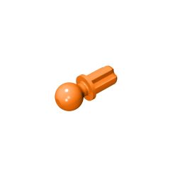 Technic Axle Towball #2736 Orange