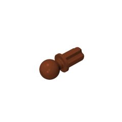 Technic Axle Towball #2736 Reddish Brown 1/4 KG