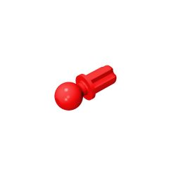 Technic Axle Towball #2736 Red