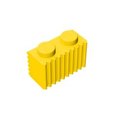 Brick Special 1 x 2 with Grill #2877 Yellow