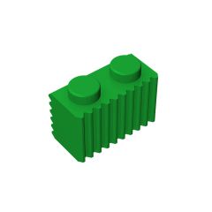 Brick Special 1 x 2 with Grill #2877 Green