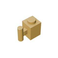 Brick Special 1 x 1 with Handle #2921/28917 Tan