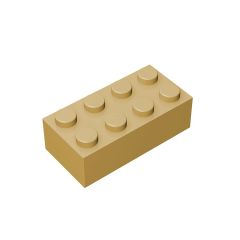 Brick 2 x 4 #3001 Tan 1/4 KG