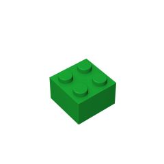 Brick 2 x 2 #3003 Green