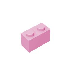 Brick 1 x 2 #3004 Bright Pink