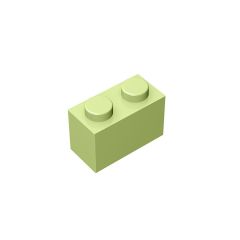 Brick 1 x 2 #3004 Yellowish Green