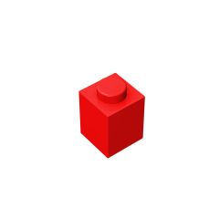 Brick 1 x 1 #3005 Red 1 KG