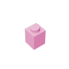 Brick 1 x 1 #3005 Bright Pink