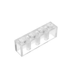 Brick 1 x 4 #3010 Trans-Clear Gobricks
