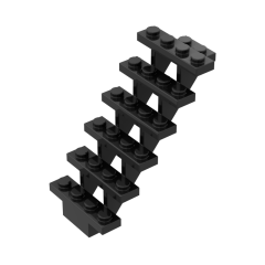 STAIRCASE 7X4X6 #30134 Black