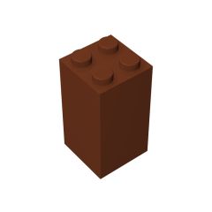 Brick 2 x 2 x 3 #30145 Reddish Brown