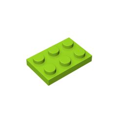 Plate 2 x 3 #3021 Lime