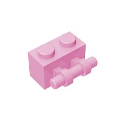 Brick Special 1 x 2 with Handle #30236 Bright Pink