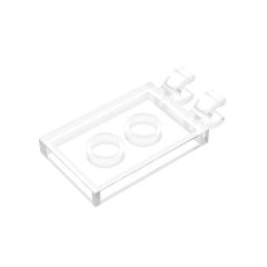 Plate 2 x 3 W. Holder #30350 Trans-Clear