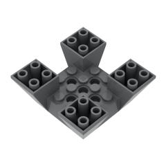 Slope Inverted 65 6 x 6 x 2 Quad with Cutouts #30373