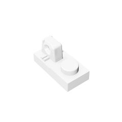 Hinge Plate 1 x 2 Locking With 1 Finger On Top #30383 White