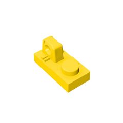 Hinge Plate 1 x 2 Locking With 1 Finger On Top #30383 Yellow 10 pieces