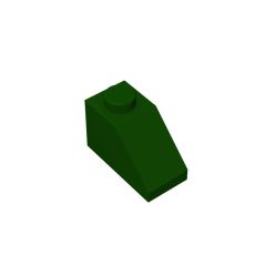Slope 45 2 x 1 #3040 Dark Green
