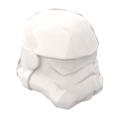 Minifig Helmet Stormtrooper #30408 White