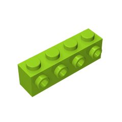 Brick Special 1 x 4 with 4 Studs on One Side #30414 Lime