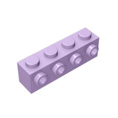 Brick Special 1 x 4 with 4 Studs on One Side #30414 Lavender