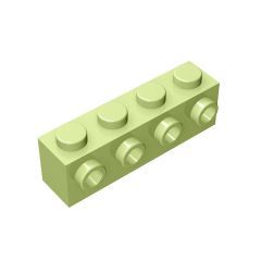 Brick Special 1 x 4 with 4 Studs on One Side #30414 Yellowish Green